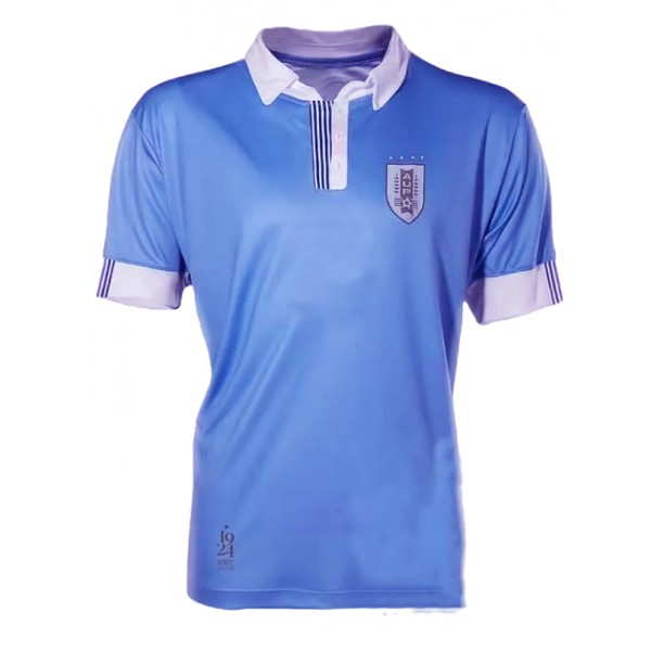 Uruguay maillot d'anniversaire pour hommes uniforme de football premier kit de football hauts bleus chemise de sport 2024